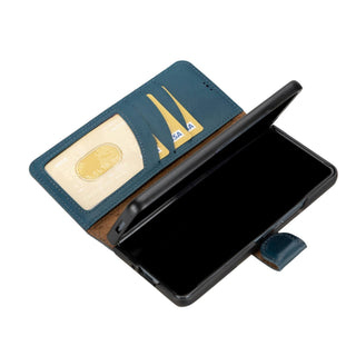 Bouletta Cep Telefonu Kılıfları Samsung Galaxy Z Fold Serisi Cüzdanlı Deri Kılıf Premium Koruma