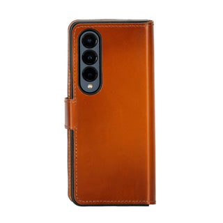 Bouletta Cep Telefonu Kılıfları Samsung Galaxy Z Fold Serisi Cüzdanlı Deri Kılıf Premium Koruma