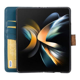 Bouletta Cep Telefonu Kılıfları Samsung Galaxy Z Fold Serisi Cüzdanlı Deri Kılıf Premium Koruma