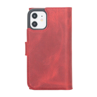 Bouletta Phone Case Santa iPhone 12 Mini Leather Detachable Wallet Case Premium Koruma