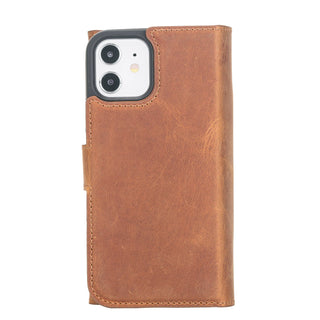 Bouletta Phone Case Santa iPhone 12 Mini Leather Detachable Wallet Case Premium Koruma