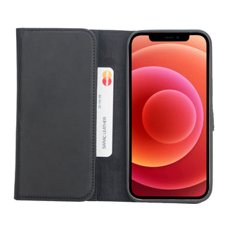 Bouletta Phone Case Santa iPhone 12 Pro Max Leather Detachable Wallet Case Premium Koruma