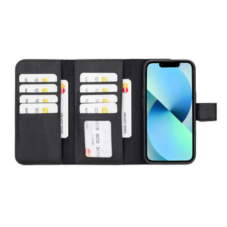 Bouletta Phone Case Santa iPhone 14 Leather Detachable Wallet Case Premium Koruma