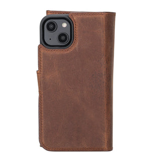 Bouletta Phone Case Santa iPhone 14 Leather Detachable Wallet Case Premium Koruma