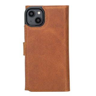 Bouletta Phone Case Santa iPhone 14 Plus Leather Detachable Wallet Case Premium Koruma