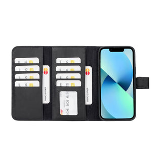 Bouletta Phone Case Santa iPhone 14 Plus Leather Detachable Wallet Case Premium Koruma