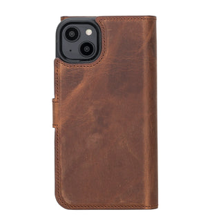 Bouletta Phone Case Santa iPhone 14 Plus Leather Detachable Wallet Case Premium Koruma