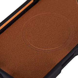 Bouletta Phone Case Tan Santa iPhone 16 Pro Leather Detachable Wallet Case Premium Koruma