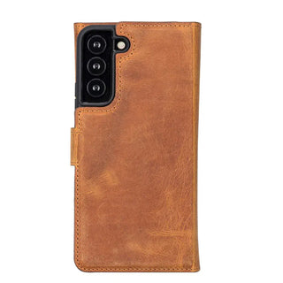 Bouletta Phone Case Santa Samsung Galaxy S22 Plus Leather Detachable Wallet Case Premium Koruma