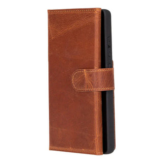 Bouletta Phone Case Santa Samsung Galaxy S25 Ultra Leather Detachable Wallet Case Premium Koruma