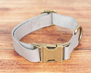 Bouletta Dog Collar Graytone Scooby Leather Dog Collar Premium Koruma