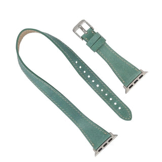 Bouletta Watch Band Slim Double Tour Apple Watch Leather Band Premium Koruma