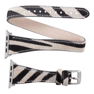 Bouletta Watch Band Slim Double Tour Leather Apple Watch Band Premium Koruma
