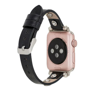 Bouletta Watch Band Solitare Ferro Leather Apple Watch Band Premium Koruma