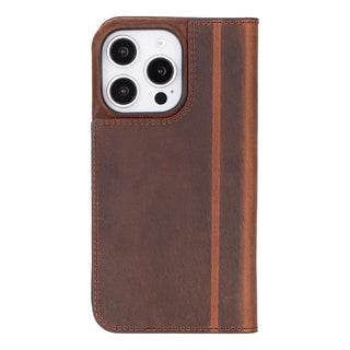 Bouletta Phone Case Sonat Leather iPhone 16 Pro Folio Case Premium Koruma