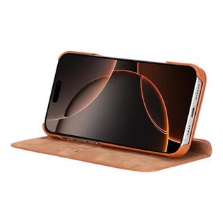Bouletta Phone Case Sonat Leather iPhone 16 Pro Folio Case Premium Koruma