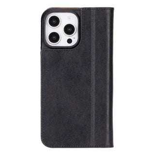 Bouletta Phone Case Sonat Leather iPhone 16 Pro Max Folio Case Premium Koruma