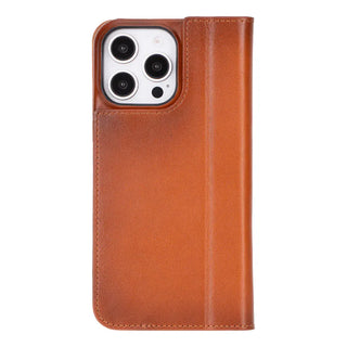 Bouletta Phone Case Sonat Leather iPhone 16 Pro Max Folio Case Premium Koruma
