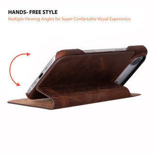 Bouletta Phone Case Sonat Leather iPhone 17 Air Folio Case Premium Koruma