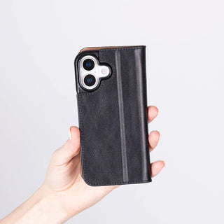 Bouletta Phone Case Sonat Leather iPhone 17 Folio Case Premium Koruma
