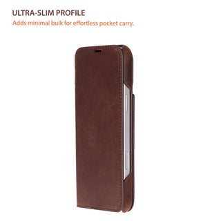 Bouletta Phone Case Sonat Leather iPhone 17 Pro Max Folio Case Premium Koruma