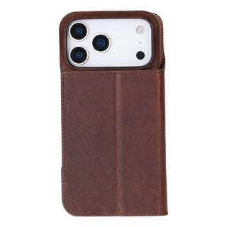 Bouletta Phone Case Sonat Leather iPhone 17 Pro Max Folio Case Premium Koruma