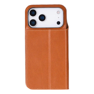 Bouletta Phone Case Sonat Leather iPhone 17 Pro Max Folio Case Premium Koruma