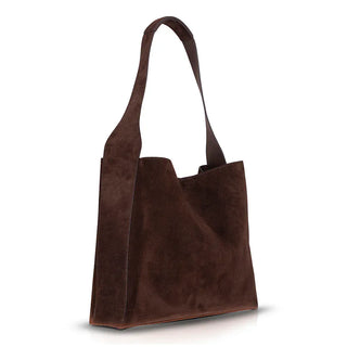 Bouletta Women's Bag Suede Brown Stella Leather Women's Bag Premium Koruma