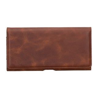 Bouletta Phone Case 6.9" / Brown Titan Leather Belt Phone Case Premium Koruma