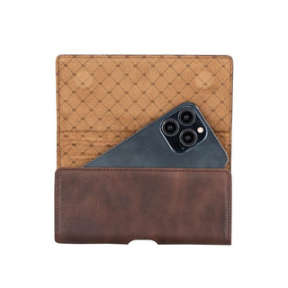 Bouletta Cep Telefonu Kılıfları Titan Universal Clutch Bel Kemerine Takılabilir Deri Kılıf Premium Koruma