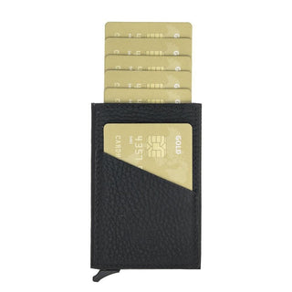 Torres Leather Mechanical Card Holder