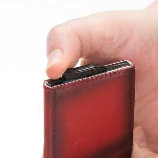 Bouletta Card Holder Torres Leather Pop-up Card Holder Premium Koruma