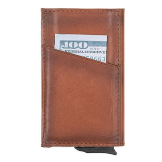 Bouletta Card Holder Torres Leather Pop-up Card Holder Premium Koruma