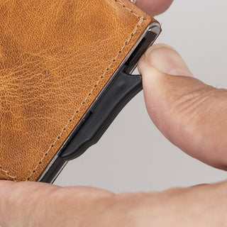 Bouletta Card Holder Torres Leather Pop-up Card Holder Premium Koruma