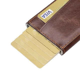 Bouletta Card Holder Torres Leather Pop-up Card Holder Premium Koruma