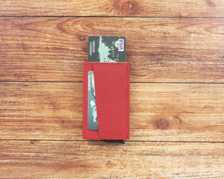 Bouletta Card Holder Firos Torres Leather Pop-up Card Holder Premium Koruma