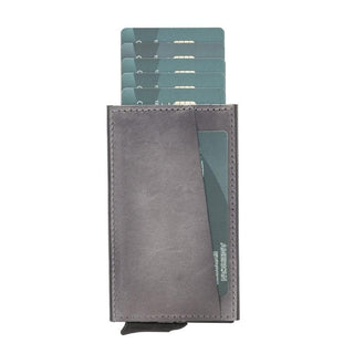 Bouletta Card Holder Graytone Torres Leather Pop-up Card Holder Premium Koruma
