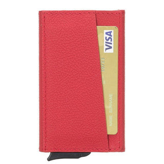 Bouletta Card Holder Indian Red Torres Leather Pop-up Card Holder Premium Koruma