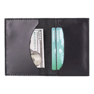 Bouletta Card Holder Black Toscana Leather Card Holder Premium Koruma