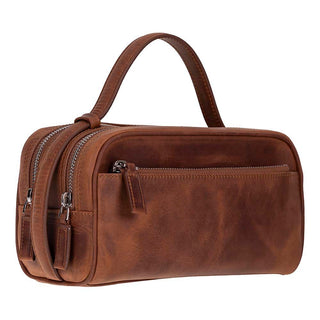 Bouletta Dopp Kit Saddle Brown Travero Leather Dopp Kit Premium Koruma