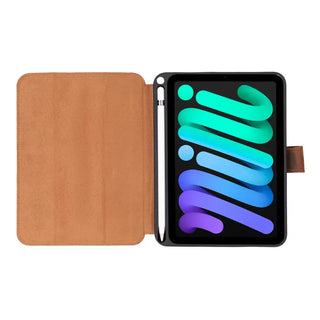 Bouletta iPad Case Trigon Leather iPad Mini (2024) Case Premium Koruma