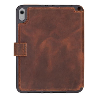 Bouletta iPad Case Saddle Brown Trigon Leather iPad Mini (2024) Case Premium Koruma