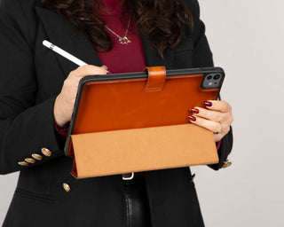 Bouletta iPad Case Trigon Leather iPad Pro 11" (2024) Case Premium Koruma