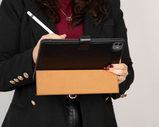 Bouletta iPad Case Trigon Leather iPad Pro 11" (2024) Case Premium Koruma