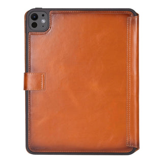 Bouletta iPad Case Tan Trigon Leather iPad Pro 11" (2024) Case Premium Koruma