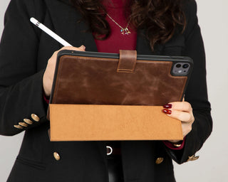 Bouletta iPad Case Trigon Leather iPad Pro 13" (2024) Case Premium Koruma