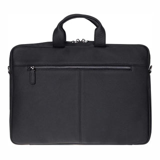 Bouletta Laptop Briefcase Truro Leather Business Briefcase / Laptop Case 13" with Suitcase Premium Koruma