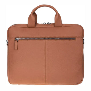 Bouletta Laptop Briefcase Truro Leather Business Briefcase / Laptop Case 13" with Suitcase Premium Koruma