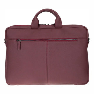 Bouletta Laptop Briefcase Truro Leather Business Briefcase / Laptop Case 16" with Suitcase Premium Koruma