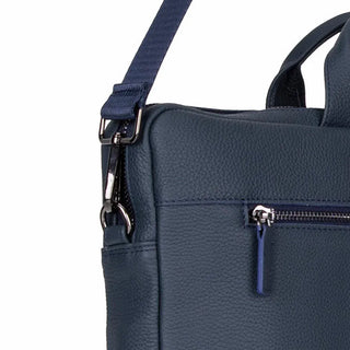 Bouletta Laptop Briefcase Truro Leather Business Briefcase / Laptop Case 16" with Suitcase Premium Koruma
